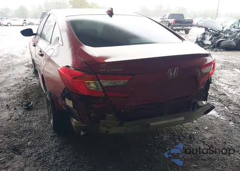 2018 Honda Accord Ex-L 2.0T from USA, damaged, VIN 1HGCV2F50JA034322